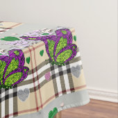 Tafellade Valentijnsdag Butterfly Tafelkleed (Voorbeeld)