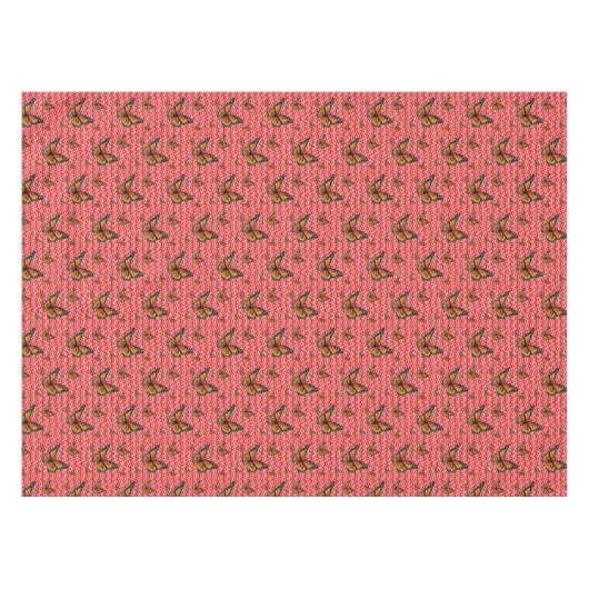 Tafellade Valentijnsdag Butterfly Tafelkleed (Voorkant (Horizontaal))