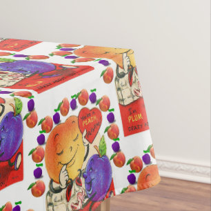 Tafellade Valentijnsdag Peraches Plums Tafelkleed