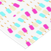 tafellaken ijs korte tafelloper (Hoek)