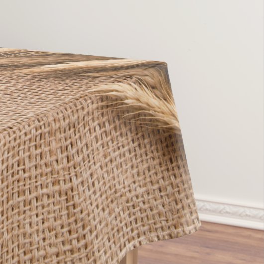 Tafellaken Tarwe op Burlap Sack Country Rustic Far (Voorbeeld)