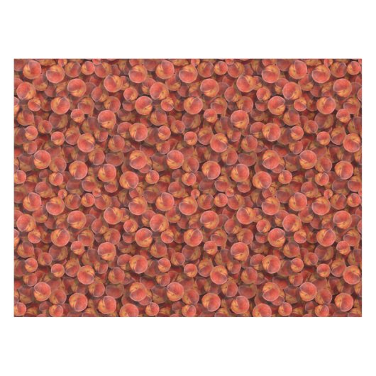 tafellaken van perziken (Voorkant (Horizontaal))