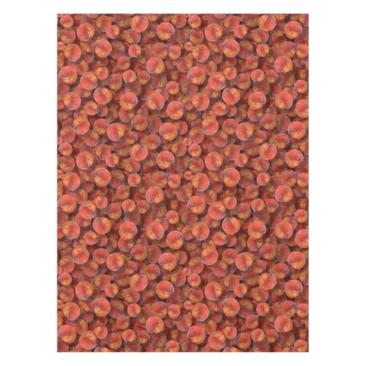 tafellaken van perziken (Voorkant)