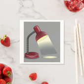 Tafellamp Papieren servetten