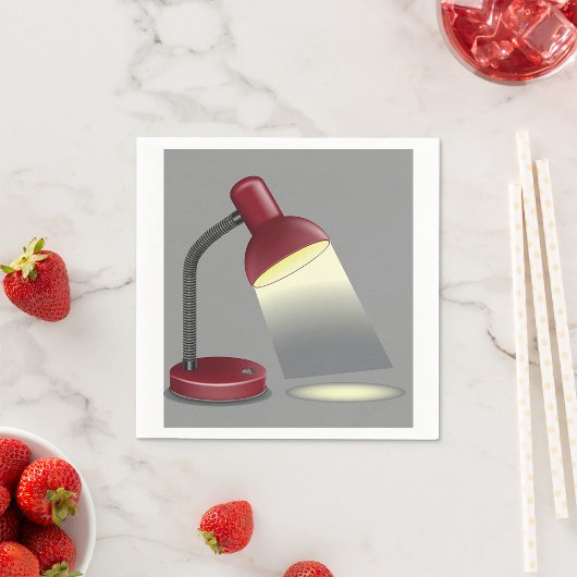 Tafellamp Papieren servetten