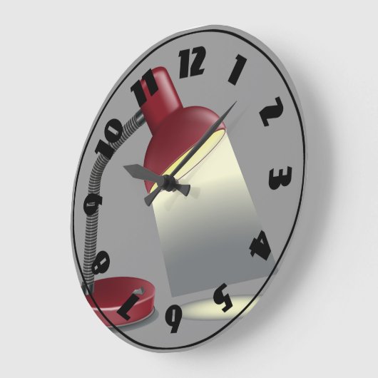 Tafellampklok Grote Klok (Hoek)