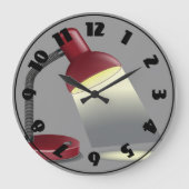 Tafellampklok Grote Klok (Voorkant)