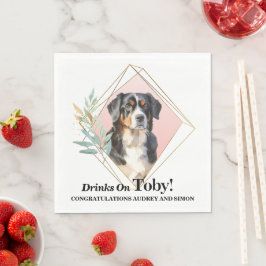 Tafellinnen Bernese Mountain Dog I Do Too Servet