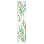 Tafelloper Boho Llama Bohemian Cacti Desert Flow (Voorkant)