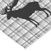 Tafelloper Grey Plaid & Moose (Hoek)