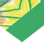 Tafelloper groen, roze, geel (Hoek)