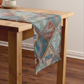 Tafelloper met Dragonfly tegels (Voorbeeld)