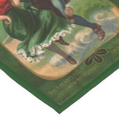 Tafelloper met harten vol vreugde voor St. Patrick (Hoek)