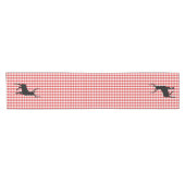 Tafelloper Rood Rutig & Herten (Horizontaal)