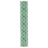 Tafelloper St. Patrick's Day met klavermotief (Voorkant)