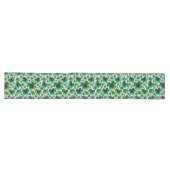 Tafelloper St. Patrick's Day met klavermotief (Horizontaal)