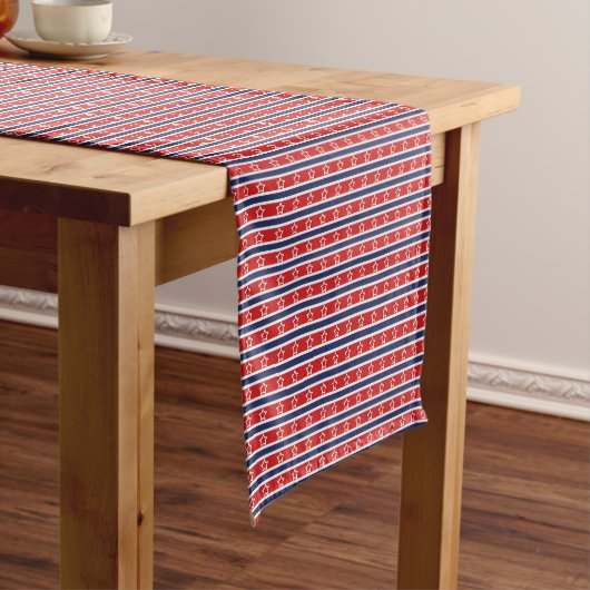Tafelloper Stars & Stripes (Voorbeeld)
