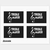 Tafelmaker Rechthoekige Sticker (Vel)