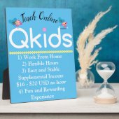 Tafelmodel Fotoplaat (Zijkant)