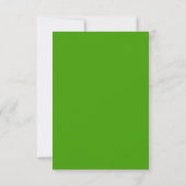 Tafelnaam - Colorus - Groen Citron Bedankkaart (Achterkant)