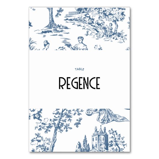 Tafelnaam - Victoria Kaart (Voorkant)