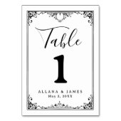 tafelnummer (Achterkant)