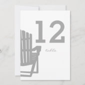 Tafelnummer Adirondack-stoel grijs (Achterkant)