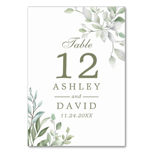 Tafelnummer bijtende Waterverf (Voorkant)