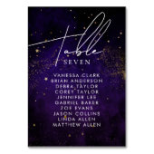 Tafelnummer Donkere Waterverf Paars Magisch Golden (Achterkant)