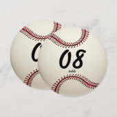 Tafelnummer honkbal (Voorkant / Achterkant)