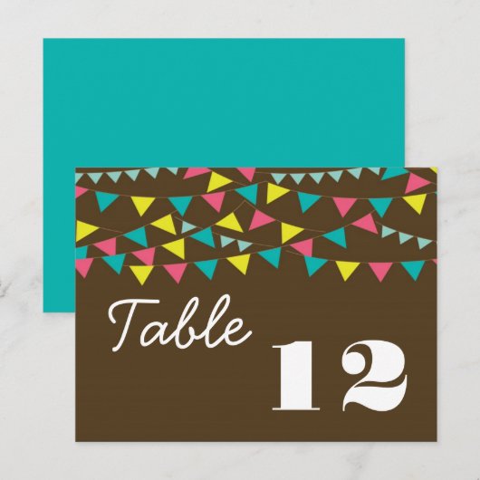 Tafelnummer Kaart Love Lovers Fietsen Fietscarniv (Voorkant / Achterkant)