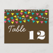 Tafelnummer Kaart Love Lovers Fietsen Fietscarniv (Voorkant)