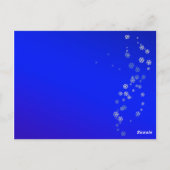 Tafelnummer Kaart winternacht (Achterkant)