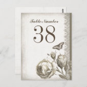 Tafelnummer  kaarten (Voorkant / Achterkant)