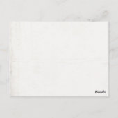 Tafelnummer  kaarten (Achterkant)