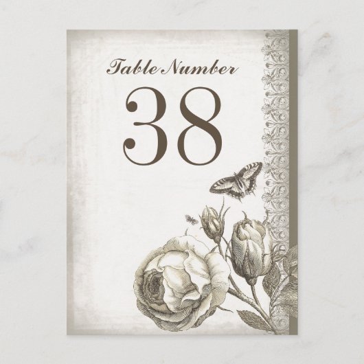 Tafelnummer  kaarten (Voorkant)