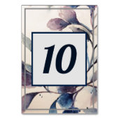 Tafelnummer - Lila olievlek (Voorkant)