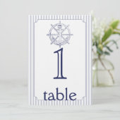 Tafelnummer met ankerstreep voor jubileum (Staand voorkant)