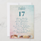 Tafelnummer met namen lijst levende Zeeen (Voorkant)