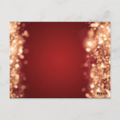 Tafelnummer Mousserende lampjes Goud (Achterkant)