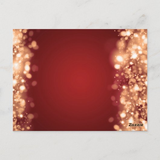 Tafelnummer Mousserende lampjes Goud (Achterkant)