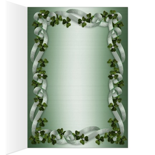 Tafelnummer notitiekaarten Ierse bruiloft (Binnen (Rechts))