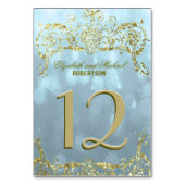 tafelnummer | Princess Blue (Voorkant)