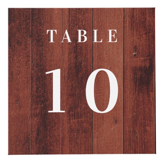 Tafelnummer QR-code menu hout bedrijf logo Kubus (Voorkant)