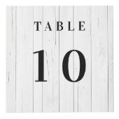 Tafelnummer QR code menu hout bedrijf logo Kubus (Voorkant)