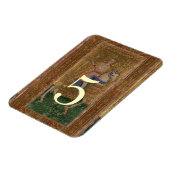 Tafelnummer Ridder Middeleeuwse Renaissance bruilo Magneet (Linkerzijde)