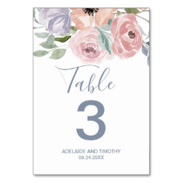 Tafelnummer Roos mosterd