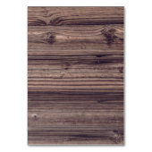 Tafelnummer van hout Teken Rustisch bruiloft (Achterkant)