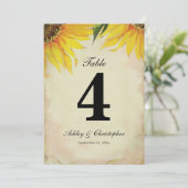 Tafelnummer vier Zonnewiede receptie (Staand voorkant)