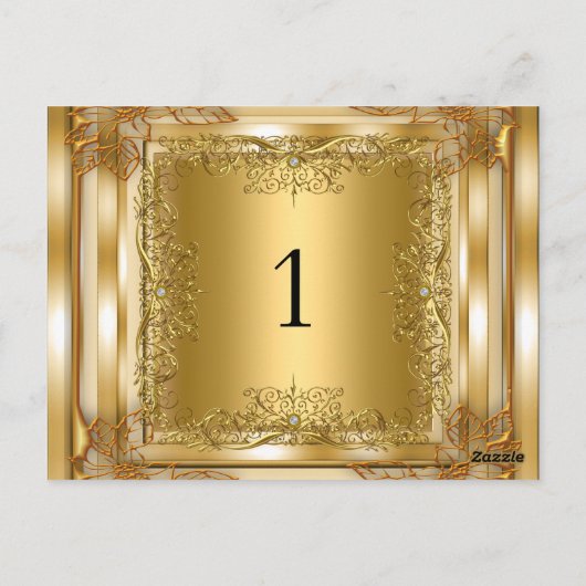 Tafelnummer Zitplaatsen Plaats Kaarten Goud (Achterkant)